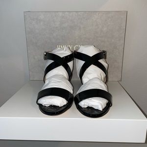 Jimmy Choo black wedge